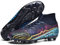 WOWEI Fußballschuhe Herren Fußballschuhe Professionelle High Top Spike Cleats Junge Kinder Fußballspiel Schuhe Outdoor Sport Trainingsschuhe Fussballschuhe Sportschuhe (22 RT, 43EU)