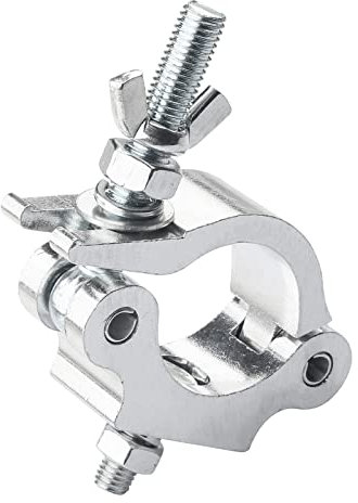 Clamps for Lights Stage Lighting Accessories, Lighting O Clamp Dj Light Pole Clamp Quick Release Truss Clamp, 40mm-52mm Half Coupler Hanging Bracket Stage Light Clamp Moving Head Light Hooks for Truss
