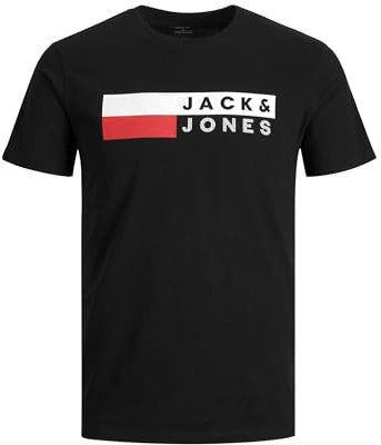 JACK & JONES Male T-Shirt Plus Size Logo T-Shirt
