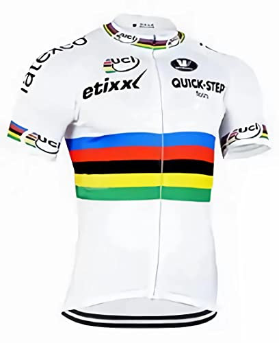assocauicy Rennrad Trikot Herren,Funktionelle Taschen Fahrrad Trikot Professionelle Tshirt Herren Fahrra