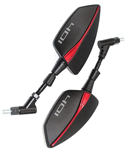 WYOERN Motorrad Für Husqvarna Svartpilen 401 VITPILEN 401 Rückspiegel Zubehör (Color : Red)