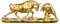 HOUSN Bulle und Bär-Börsenfiguren -Harz Wall Street Bull Bear Statue für Schreibtische, Regale oder Vitrinen. mit bulle und bär Figuren sind eine tolle Geschenkidee im Büro,Gold