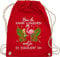 Turnbeutel Rucksack - Karneval & Fasching - Taschen - Bin da kann losgehen und ja es eskaliert eh I Flamingo Kostüm Lustig Mallorca - Unisize - Rot - flamingo-rucksack karnevalsbeutel faschings