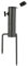 Parasol Anchors - Beach Umbrella Stand, Garden Parasol Base | Heavy Duty Metal Parasol Anchors, Patio Umbrella Metal Anchors, Parasol Stand Sand Screw Stand for Umbrella Parasol Outdoor Fishing Rods
