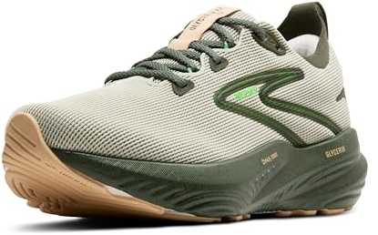 Brooks Men’s Glycerin 22 Neutral Running Shoe, Beetle/Celadon/Ivory, 8.5 UK