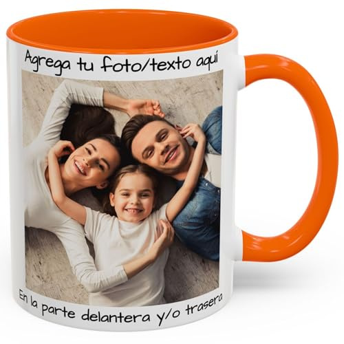 Custom Mug with Picture or Text of Your Uploads, Personalized Mug, Microwave & Dishwasher Safe Ceramic Mug, 325ml