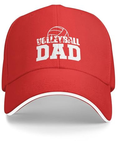 Docker Cap Volleyball-Liebhaber Volleyball-Papa Baseballkappen Leichte Hüte Atmungsaktiv Baseballmütze Für Wandern Reisen Tennis