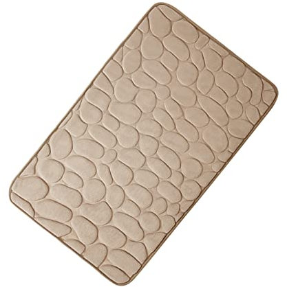 ABOOFAN 1 Stück Antirutschmatte für die Dusche Klopapierhalterung Griff Abdeckung Antirutschmatte für die Badewanne Tür Sanitary Pads Kitchen mat Doormat duschmatte Speicher Fußmatte Khaki