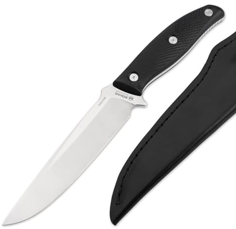 Magnum® Collection 2025 - taktisches Messer feststehend mit 15,1 cm Klinge - Sammlermesser Limited Edition - großes Outdoor- & Survival-Messer - Pfadfinder Fahrtenmesser mit Leder-Scheide