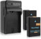 Blumax 2X Ersatzakku für Nikon EN-EL14 / EN-EL14a 1100mAh Ladegerät für Nikon EN-EL14 für Nikon Nikon D3100 D3200 D3300 D3400 D5100 D5200 D5300 D5500 D5600 - Nikon Coolpix P7100 P7000 P7800