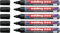 edding 250 Boardmarker, nachfüllbar, 1.5 mm - 3 mm (Schwarz, 5)