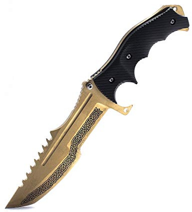 ARIKnives CSGO Huntsman Knife - Lore - Trainer CSGO Knife Skin Counter-Strike Trainingsmesser Übungsmesser Jagdmesser - Bundle