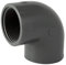 Codital Coude 90° PVC Pression à Visser FF 3/4 de Raccord PVC Pression
