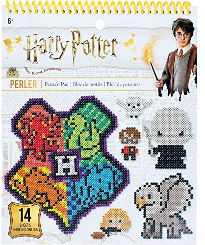 Perler Beads Harry Potter Instruction Pad, 53 Patterns, Multicolor