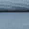 Waffelpique-Waffeldstoff-0,5m-Nelson-von-Swafing-350g-lfm-Öko-Tex-Meterware (Jeansblau)