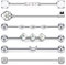Mayhoop 6 STK in 6 Stil 14 Gauge Industrial Piercings Stab Barbell 38mm 316L Chirurgenstahl Ohr Piercing Schmuck Synthetisch Opal Schlüssel