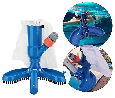 RainbowBeauty 1Set Pool Vacuum Brush Swimming Pool Brush Swimming Pool And Spa Jet Vacuum Brush Pool Cleaning Tool Underwater Cleaner Vacuum Hoover Clean Suction For Swimming Pool Spa And Floor