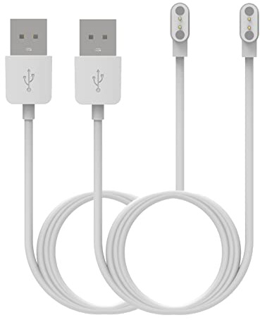 Ladegeräte kompatibel mit Smart4u SH55M SH50 Fahrradhelm，Ladekabel Kabel für Livall BH60SE/BH62/BH51M/BH51T/BH50M/BH50T/MT1/Evo21/L23 Smart Helm USB Adapter，2weiß 60cm
