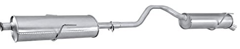 HELLA 8LD 366 034-531 Endschalldämpfer - Easy2Fit® Kit - hinten - einteilig - Set mit Anbauteilen - für u.a. RENAULT ESPACE III