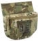 WYNEX Plate Carrier Accessories Tactical Drop Dangler Pouch Sub Abdominal Carrying Kit Bag Hook-Loop Add-on Dump Pouch for Molle Vest,Patch Include