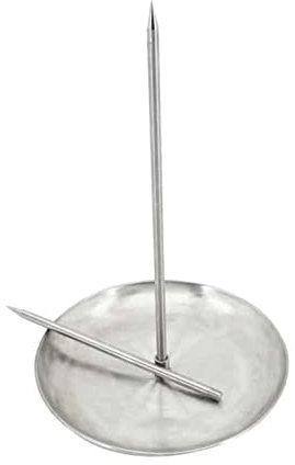 Soporte para Asar Pollo Parrilla Vertical for Pinchos - Acero Inoxidable extraíble Vertical Barbacoa brasileña Parrilla for Asar Carne Asador - Perfecto for bistec Pollos Enteros Pescado Entero Carne