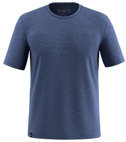 Salewa Eagle EITD Merino T-Shirt Men, Blue, XL