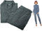DEMONA Pigiama da Donna 100% Caldo Cotone Interlock E Pile Maglia E Pantalone Invernale Offerta SPEDIZIONE Gratuita (Amanda-1, L)