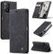 Owlhold Cover Magnetica per Xiaomi Redmi Note 11 Pro 4G/5G/12 Pro - Custodia Portafoglio Flip [Antiurto] [Cavalletto] [Carta Fessura] in Pelle - Nero