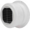 Ventilateur D'aération à énergie Solaire, Ventilateur D'échappement de Plafond pour Remorque de Bateau de Camping-car, Conception de Panneau Solaire avec Matériau ABS,