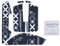 Cool patterns texture Grip Tape Compatibile per Razer viper v3 pro grip tape Gaming Mouse (nero)