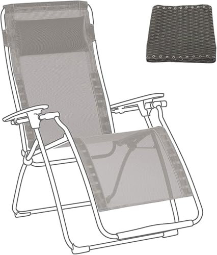 YMTXC Ersatz Segeltuch Ersatz-Bezug Für Relax-Liegestuhl Ersatzgewebetuch Für Zero Gravity Gartenstuhl Lounger Chair Stuhl Sonnenliege (Nur Die Leinwand)