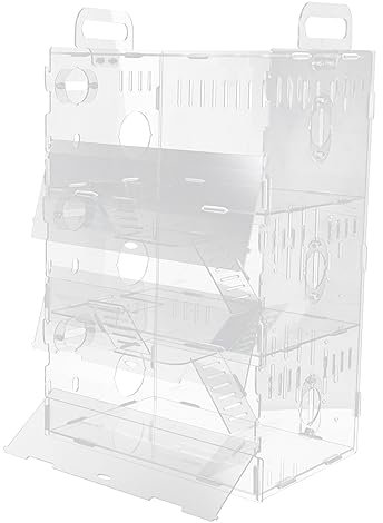 Transparenter Hamsterkäfig Acryl Villa 1 Stück für Kleintiere