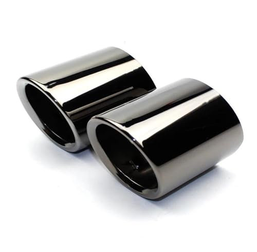 DZSQWETYU Auspuffblenden Autozubehör Edelstahl Titan 304 Auspuffrohr Endschalldämpfer Für 5er Auspuffrohr Endhülse Tail Throat