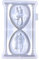 Sanduhr-Form für Paare, Sanduhr-Form, Silikon, exquisite Kristall-Tropfen, Gießformen für Liebhaber