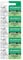 Seizaiken SR626SW 377 Silver Oxide Watch Battery, 1.55V, 0% Mercury, Made in Japan, Pack of 5