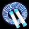Victob Led Jump Rope for Kids - Glowing Jump Ropes Flashing Colorful Exercise Skipping Rope Light Up Luminous Adjustable Skipping Ropes for Girls Boys Women Fitness Weight Loss and Workout (Blue)