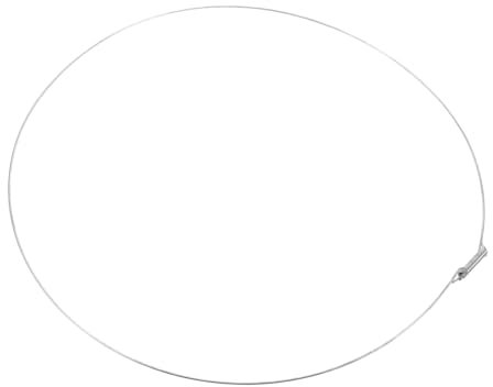 Lurrose Washing Machine Accessories, Metal Clamping Ring for Door Seal, Easy to Install, Compatible with Various Drum Washing Machine Models, Protection