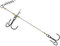 GETBSTOOP Multi-Depth Pike Stinger Rigs Fishing Hook Pike Bass Perch Bait Barbed Sharp Treble Fish Hook for Swimbait
