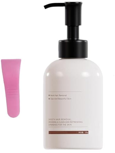 Crema depilatoria multizona morbida, crema depilatoria per uomo e donna, crema depilatoria con applicatore a spatola (1pcs)