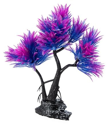 Aquarium en pierre artificielle imitation paysage grande plante aménagement paysager aquarium plantes décorations grand arbre