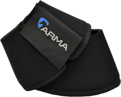 Shires Arma Neoprene Over Reach Boots - Plum