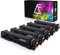 Alphafax 5X XL Toner ersetzt HP 203X CF540X CF541X CF542X CF543X 2X bk 1x CMY Multipack Schwarz Cyan Magenta Gelb