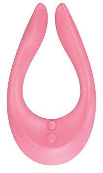 Vibrator Satisfyer Partner Multifun 2 mit 100 Vibrationskombinationen | Sexspielzeug Frauen Männer Paare | drehbar wiederaufladbar wasserdicht (IPX7) | Sex Spielzeug für Frauen | Erotik | Sex Toys