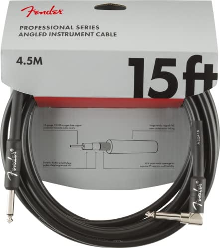 Fender PRO 15 ANG INST CBL BLK