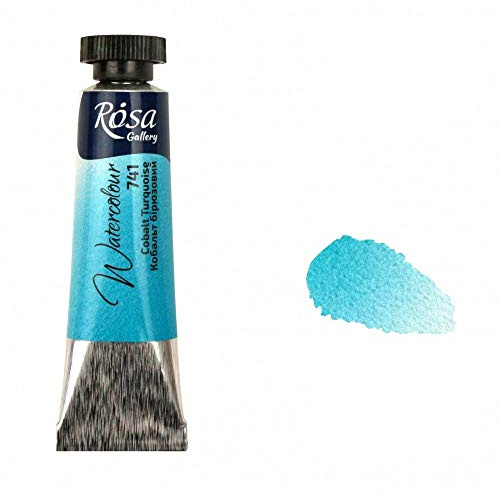 Professional Watercolour Paint, 10ml Tubes, Gallery, Artist Quality (Cobalt Turquoise)