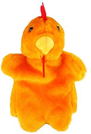 Larcele Niedlichen Plüsch Handpuppe weichen Stofftier Spielzeug (SO-13 Huhn)