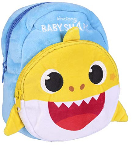 CERDÁ LIFE'S LITTLE MOMENTS - Nickelodeon Tasche Baby Shark Gelb | Kleiner Rucksack Kinder für Kindergarten, mehrfarbig, einheitsgröße