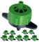 Suinga Pack 100 Gotero Autocompensante 2 Litros | Goteros desmontables 2 L/h para Riego, Plantas, Macetas, Microtubo y Tuberia 16mm