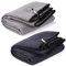 Yizerel 2 Pack 16 x 24 Tri-fold Golf Towel Set, Microfiber Fabric Waffle Pattern Towels, Heavy Duty Carabiner Clip (2 Pcs, 2 Colors)