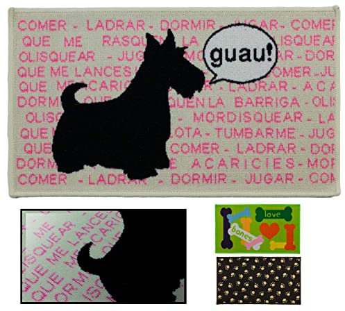 LUCA HOME Fußmatte, Teppich und Unterseite aus PVC, 40 x 70 cm
